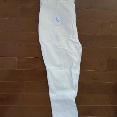 Dublin White Full Seat Show Breeches Size 30