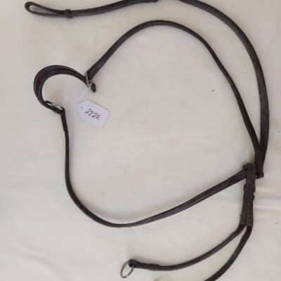 Dark Brown Breastplate with Running Martingale
