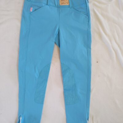 Aqua Half Seat Breeches