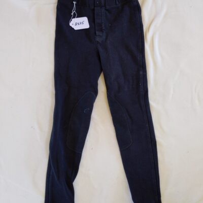 Black Half Seat Kids Breeches 14