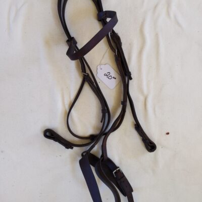 Dark Brown Bridle Leather