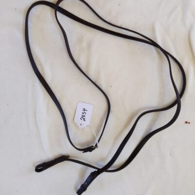 Dark Brown Leather Reins