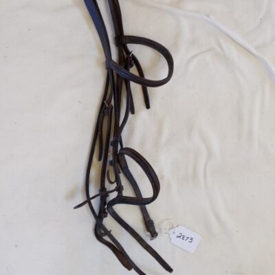 Dark Brown Leather Bridle