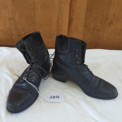 Ariat Black Laceup Paddock Boots