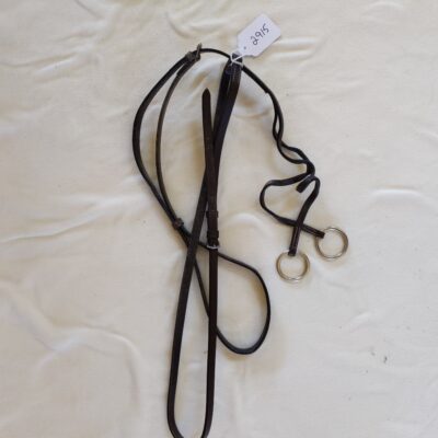 Dark Brown Leather Running Martingale