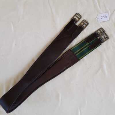 Dark Brown Leather Girth 50"