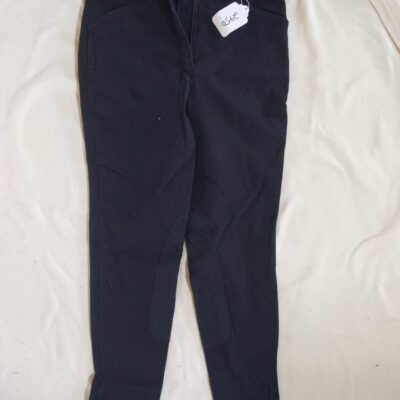 Black Platinum Half Seat Breeches 27