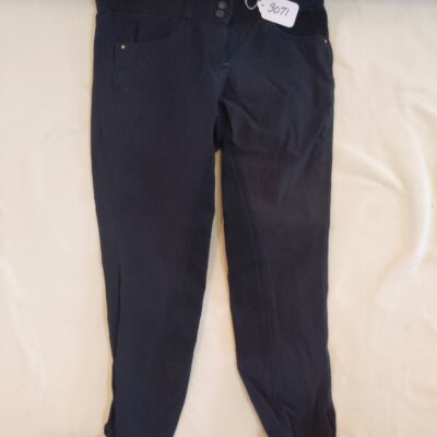 Black Full Seat Breeches 32