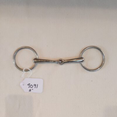 Korsteel Bit Loose Ring Snaffle 5"