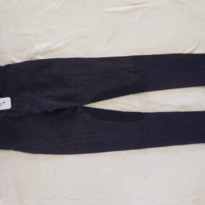 Black Half Seat Breeches Kids 14