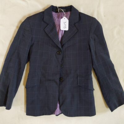 Purple Pin Striped Show Jacket Kids 10