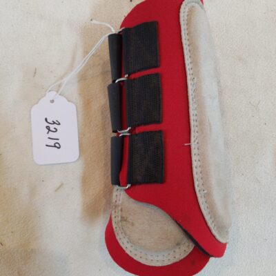 Red Brush Boots x2