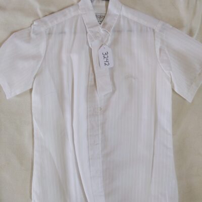 Ovation White Collared Show Shirt Size 10