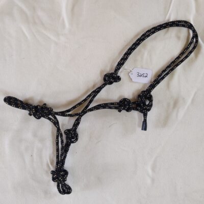 Black Rope Halter