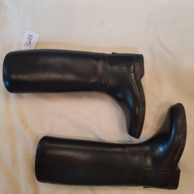 Auken Black Tall Rubber Riding Boots