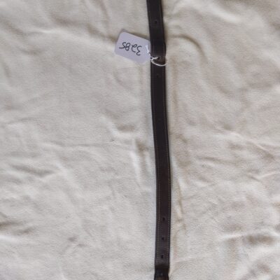 Brown Leather Halter Headpiece