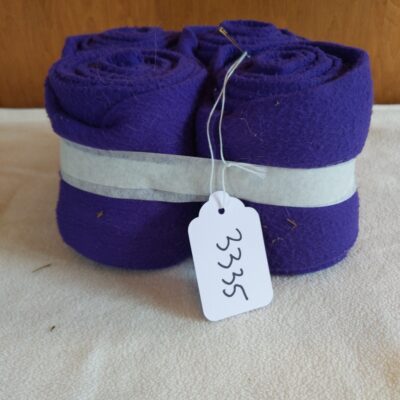 Purple Polo Wraps x4