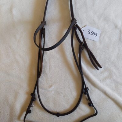 Pony Sized Bridle With Drop Band Included