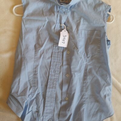 Blue Sleeveless Blouse Kids 14