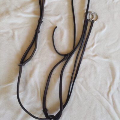 Brown Leather Running Martingale