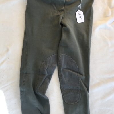 Elation 32R Half Seat Breeches Green