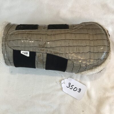 Green Snakeskin Brush Boots Cob