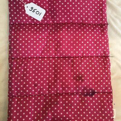 Pink Polka Dot Bandaging Cottons x2