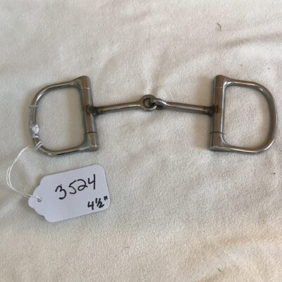 D Ring Snaffle 4 1/2