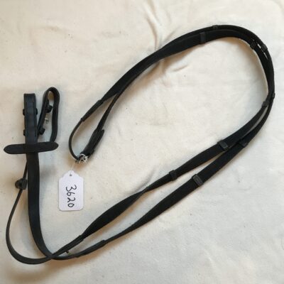 Black Nylon Reins