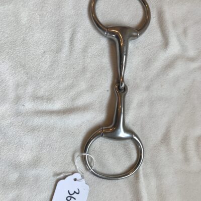 Single Jointed Eggbutt Snaffle 4 3/4”