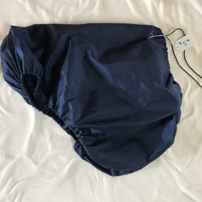 Blue String Drawn Saddle Cover