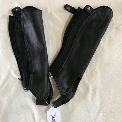 Black Auken Kids XS Half Chaps