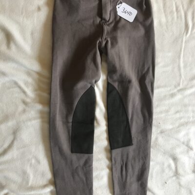 Decathlon Grey Half Seat Breeches 14
