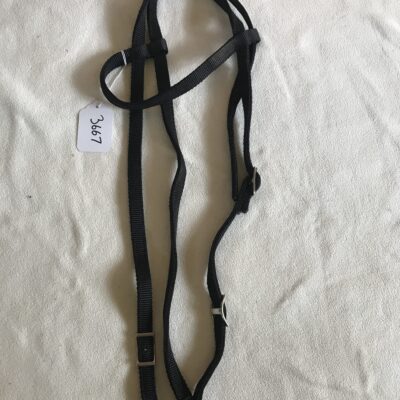Western Black Nylon Bridle