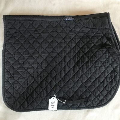 Black Dover Saddle Pad Pony
