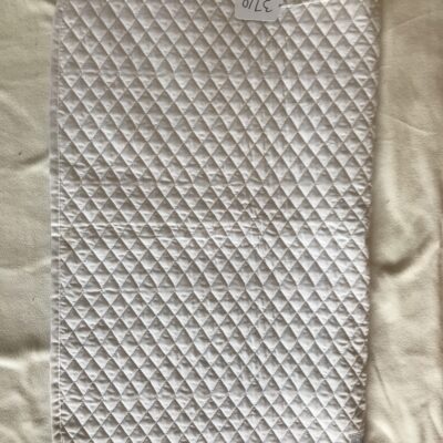White Roma Saddle Pad