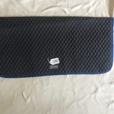Roma Grey and Blue Saddle Pad