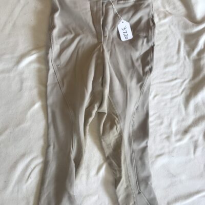 Beige Full Seat Harry Hall Breeches 28