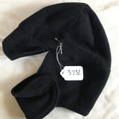 Winter Black Helmet Cover