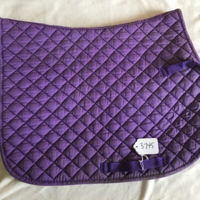 Purple Pony Saddle Pad