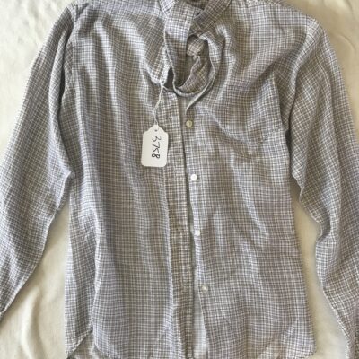Ratcatcher Blue Plaid Long Sleeve Show Shirt 34