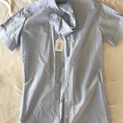 RJ classics Baby Blue Short Sleeve Show Shirt 32