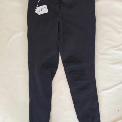 Elation Black Half Seat Breeches 30R