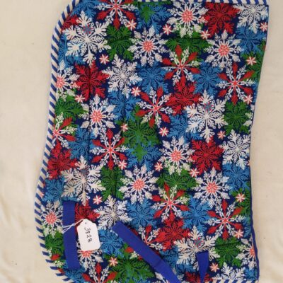 Snowflake Saddle Pad
