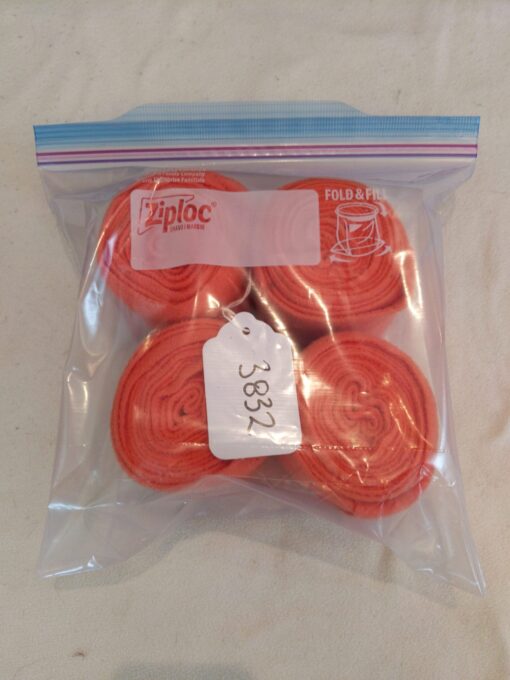 Orange Polo Wraps x4