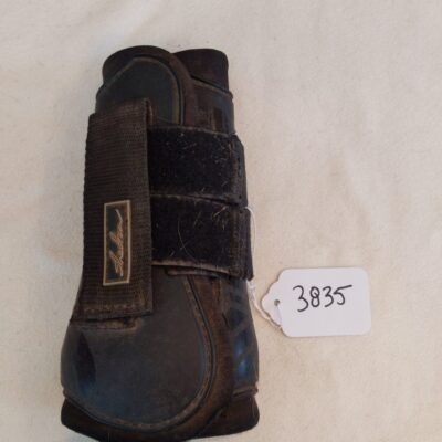 Shedrow Black Brush Boots x2