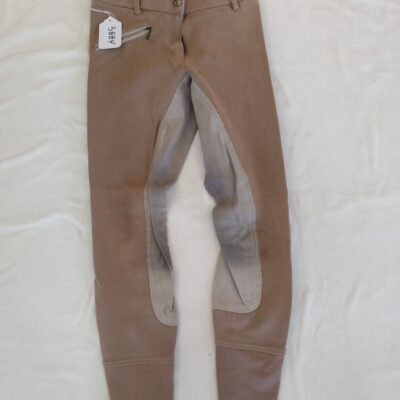Elation Red Label Beige Full Seat Breeches 26R