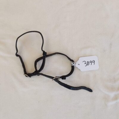 Black Leather Spur Straps