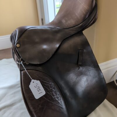 Brown Leather 17.5 Schleese Saddlery All Purpose Saddle
