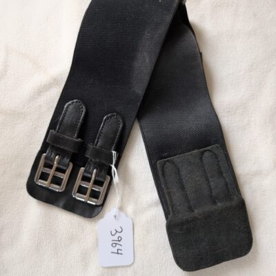 Dressage Girth Black Stretch Nylon 26
